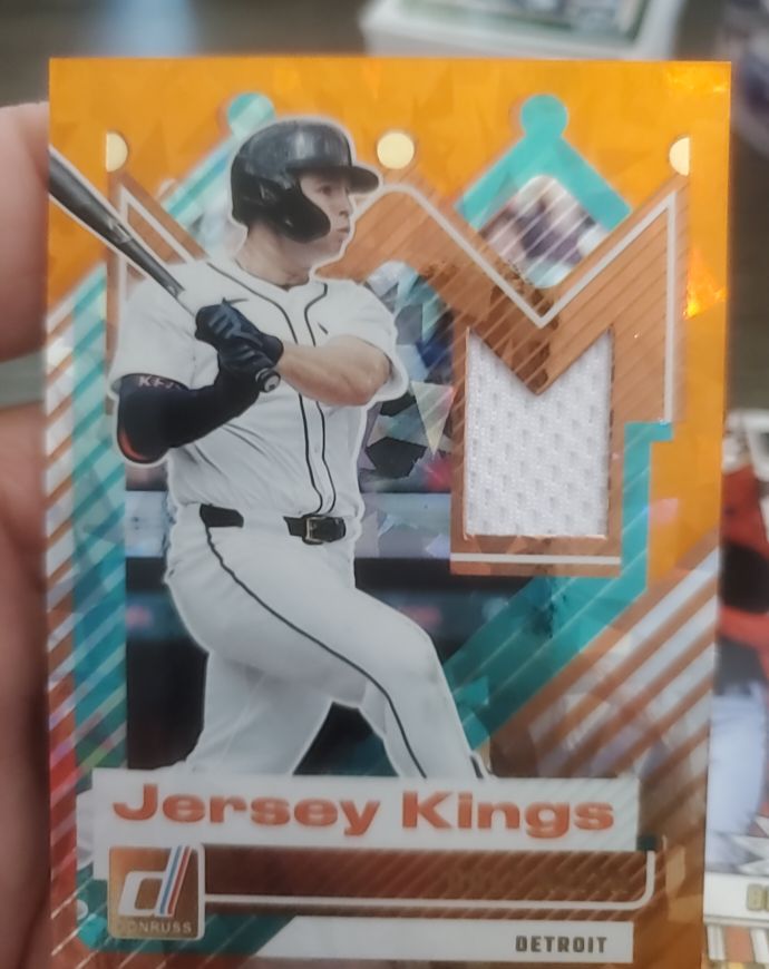 2025 Donruss Jersey Kings #JK-CK Colt Keith — front