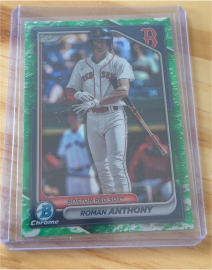 2024 Bowman Chrome Prospects #BCP-22 Roman Anthony — front