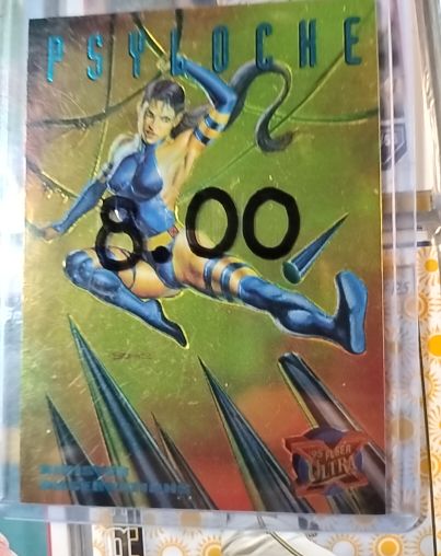 1995 Fleer Ultra X-Men #7 Psylocke Sinister Observations — front