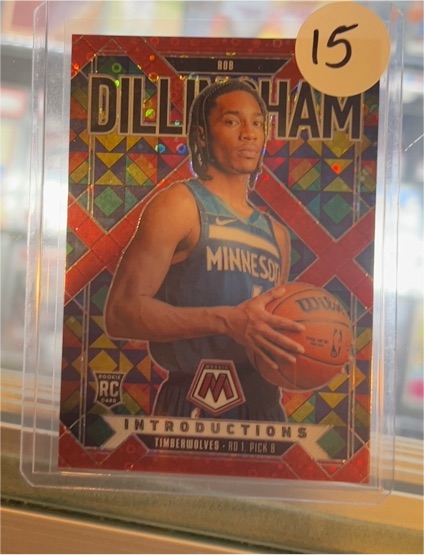 2024-25 Panini Mosaic #12 Rob Dillingham Introductions Rookie — front