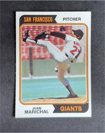1974 Topps #330 Juan Marichal — front
