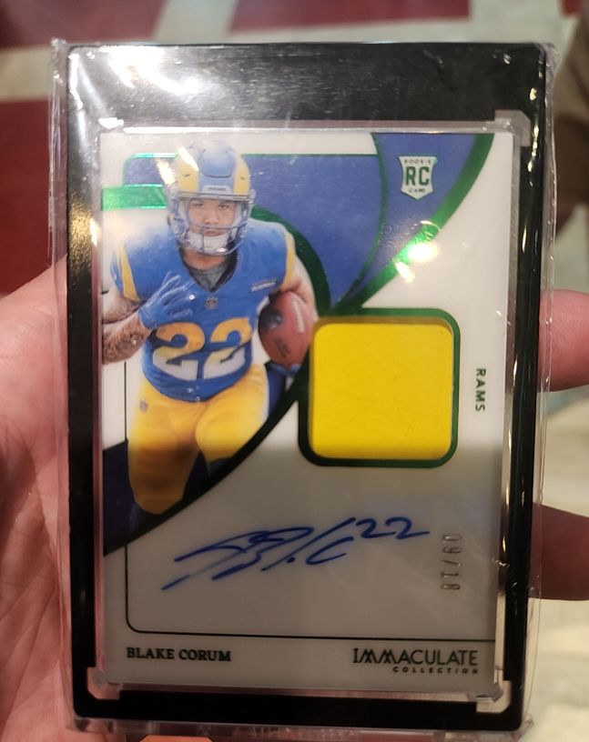 2024 Panini Immaculate #112 Blake Corum — front