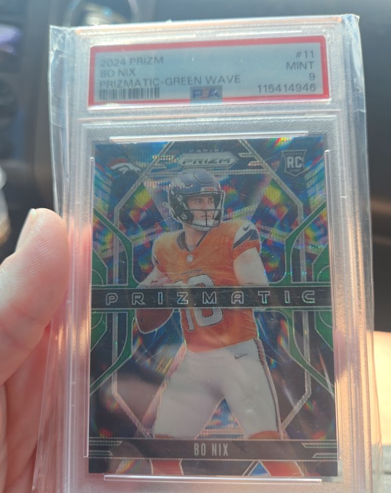 2024 Panini Prizm #11 Bo Nix — front