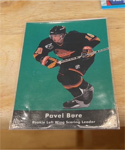 1991-92 Parkhurst #446 Pavel Bure Rookie Left Wing Scoring Leader — front