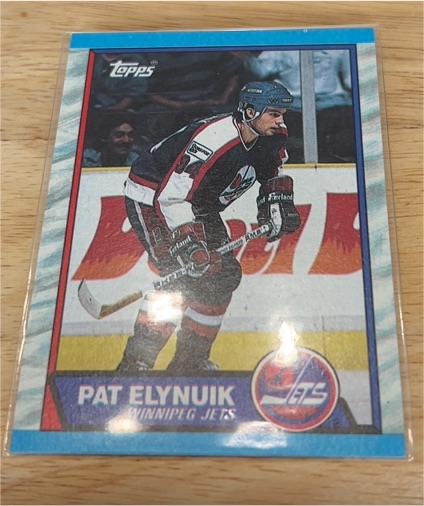 1989-90 Topps #94 Pat Elynuik — front