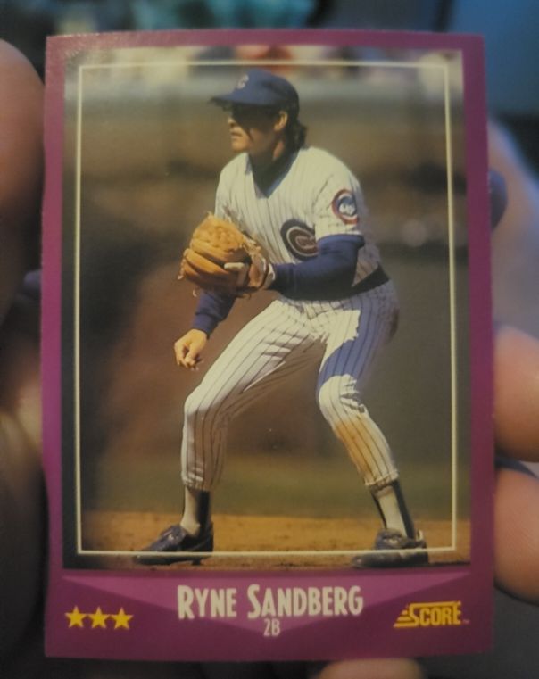1988 Score #26 Ryne Sandberg — front