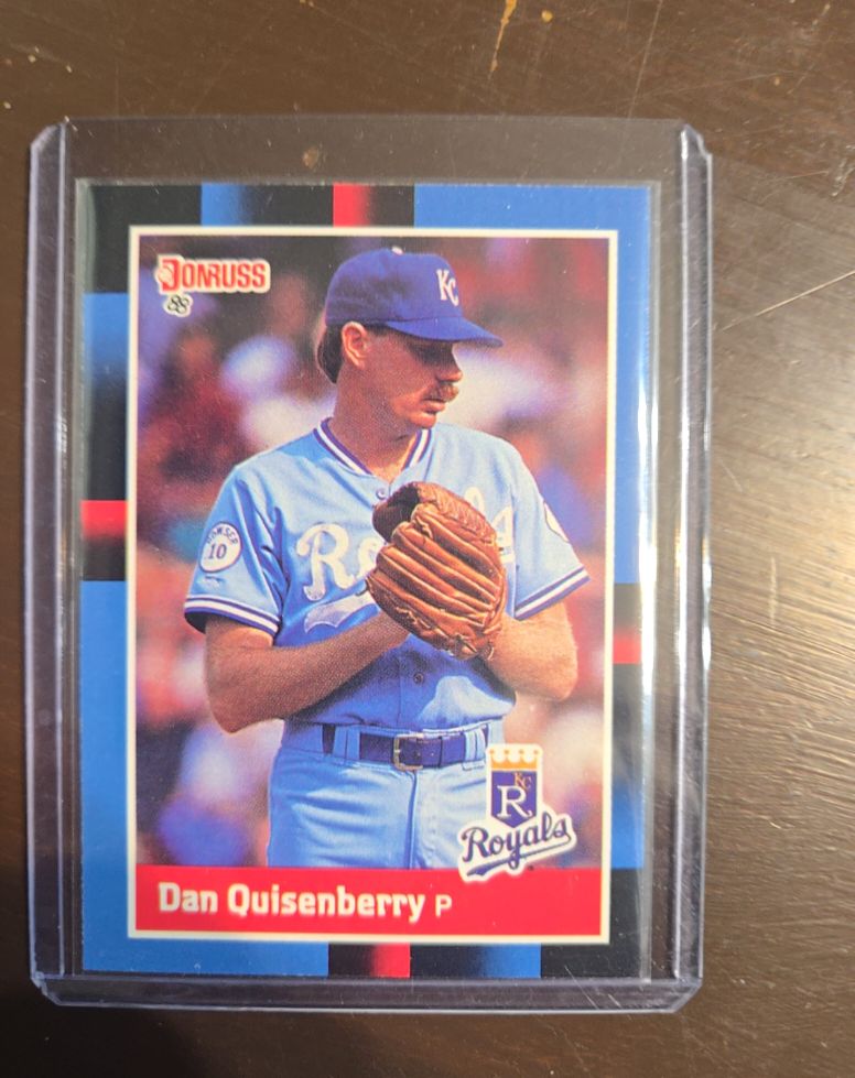 1988 Donruss #471 Dan Quisenberry — front