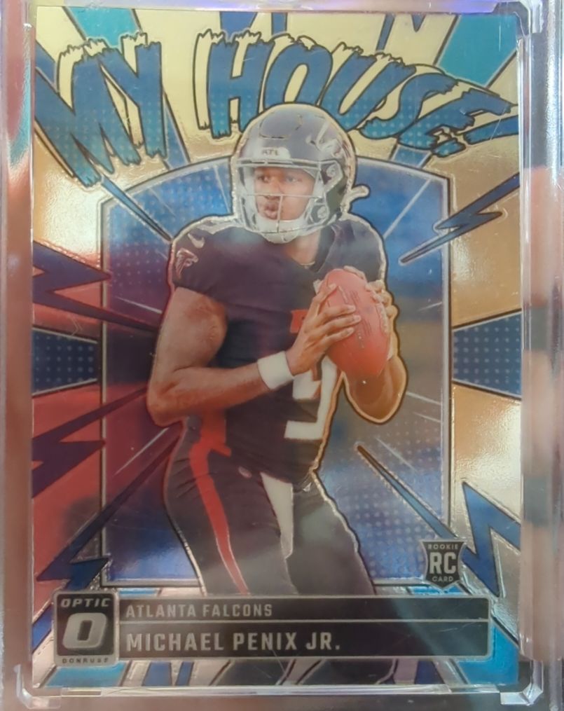 2024 Donruss Optic #7 Michael Penix Jr. My House! — front