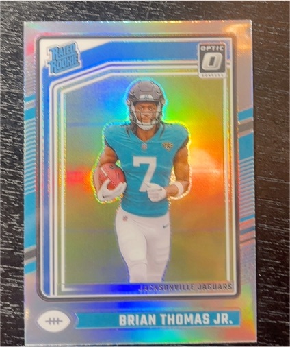 2024 Donruss Optic #214 Brian Thomas Jr. — front
