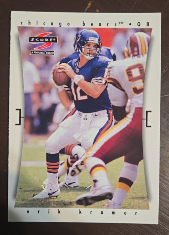 1997 Score #11 Erik Kramer — front