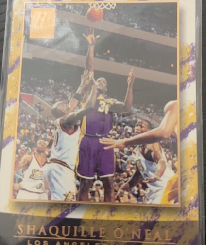 2000-01 Topps Reserve #34 Shaquille O'Neal — front