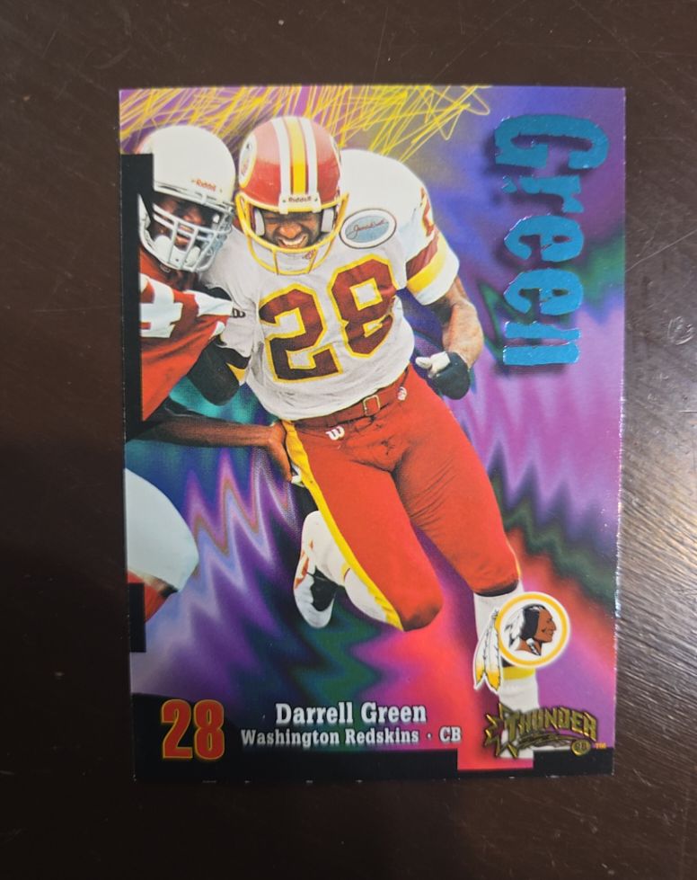 1998 SkyBox Thunder #28 Darrell Green — front