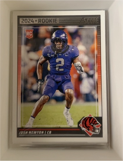 2024 Panini Score #357 Josh Newton — front