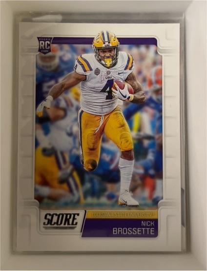 2019 Panini Score #419 Nick Brossette — front