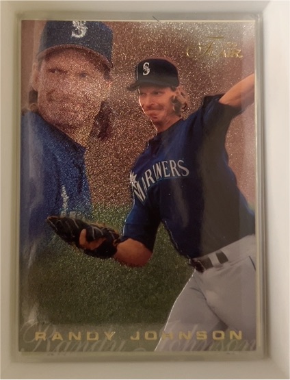 1996 Flair #162a Randy Johnson — front