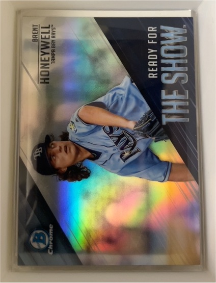 2019 Bowman Chrome #RFTS-19 Brent Honeywell — front