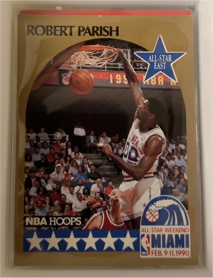 1990-91 Hoops #8 Robert Parish — front