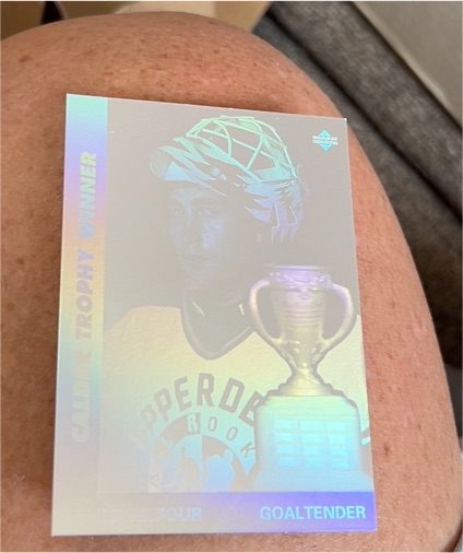 1991-92 Upper Deck Award Winner Holograms #AW4 Ed Belfour — front