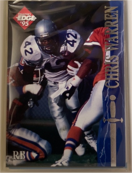 1995 Collector's Edge Excalibur #69 Chris Warren — front