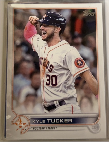 2022 Topps #319 Kyle Tucker — front