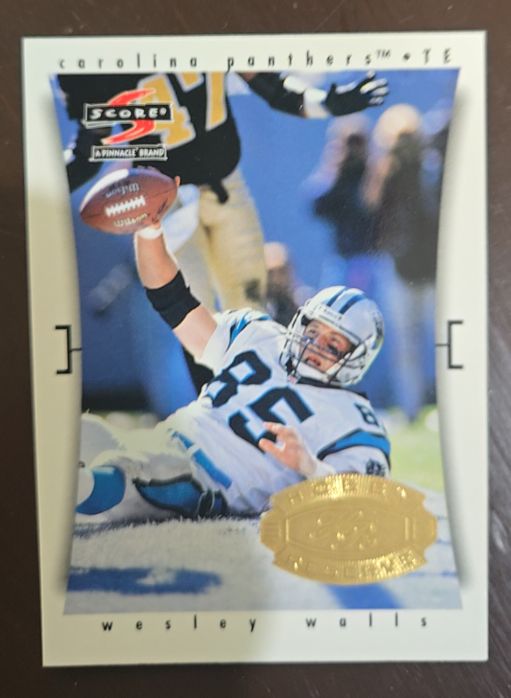 1997 Score #86 Wesley Walls — front