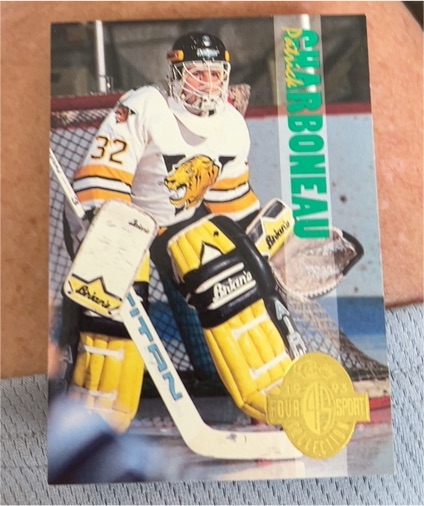 1993 Classic Four Sport #255 Patrick Charbonneau — front