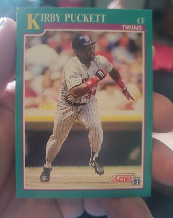1991 Score #200 Kirby Puckett — front