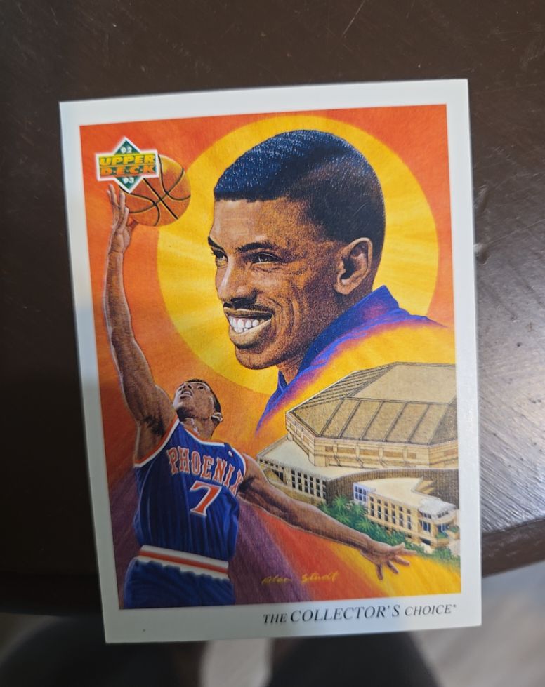 1992-93 Upper Deck The Collector's Choice #57 Kevin Johnson — front