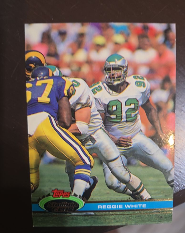 1991 Topps Stadium Club #74 Reggie White — front
