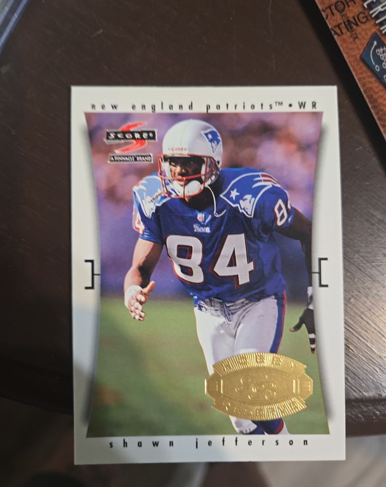 1997 Score #205 Shawn Jefferson — front