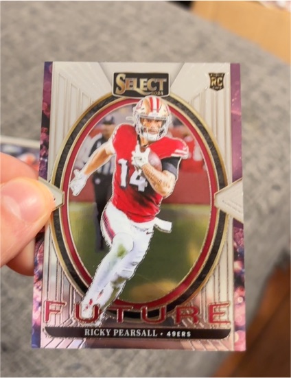2024 Panini Select #21 Ricky Pearsall Future Rookie Card — front