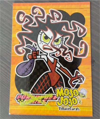 2001 Powerpuff Girls Mojo Jojo's Villain Cards #V5 Sedusa — front