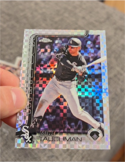 2025 Topps Chrome #117 Mike Tauchman — front