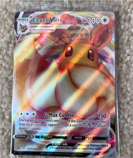 Pokémon TCG Eevee VMAX SWSH087 Sword & Shield Promo Card — front