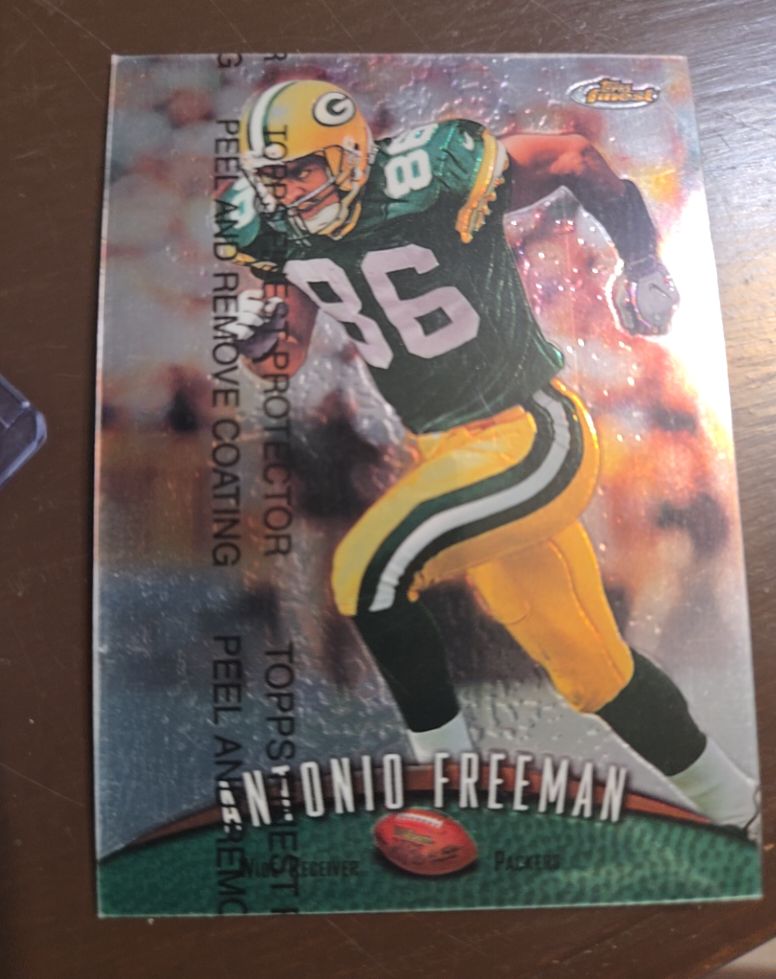 1998 Topps Finest #86 Antonio Freeman — front