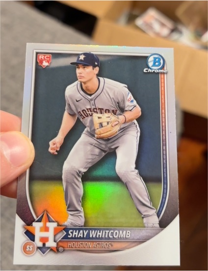 2025 Bowman Chrome #47 Shay Whitcomb — front