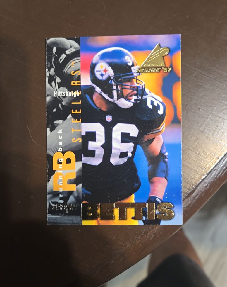 1997 Pinnacle Inside #99 Jerome Bettis — front