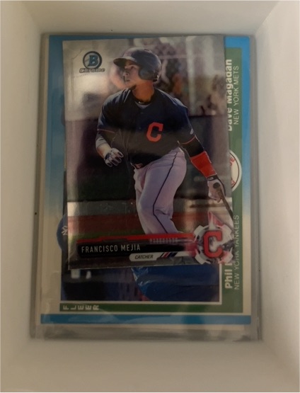 2022 Bowman Chrome #BCP-142 Francisco Mejia — front