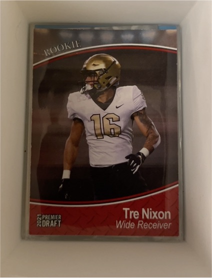 2021 Sage Premier Draft #146 Tre Nixon — front