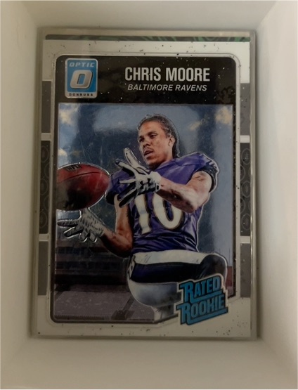 2016 Donruss Optic #157 Chris Moore — front