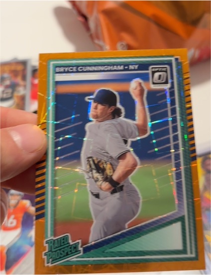 2025 Panini Donruss Optic #137 Bryce Cunningham — front