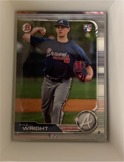 2019 Bowman #52 Kyle Wright — front