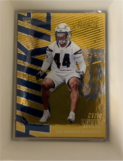2018 Panini Absolute #120 Kyzir White — front