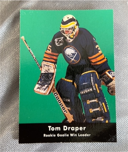 1991-92 Parkhurst #448 Tom Draper — front