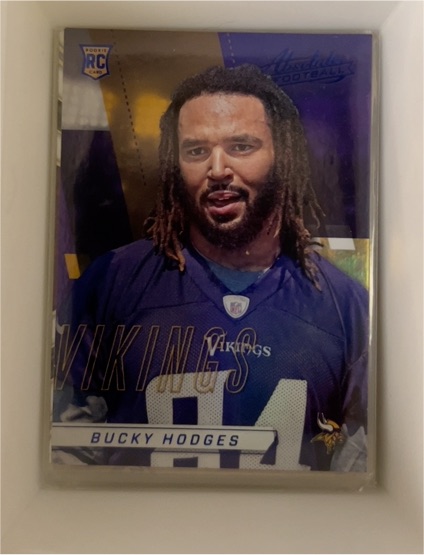 2017 Panini Absolute #155 Bucky Hodges — front