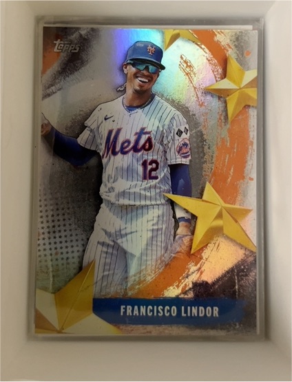 2025 Topps Series 1 #SMLB-11 Francisco Lindor — front