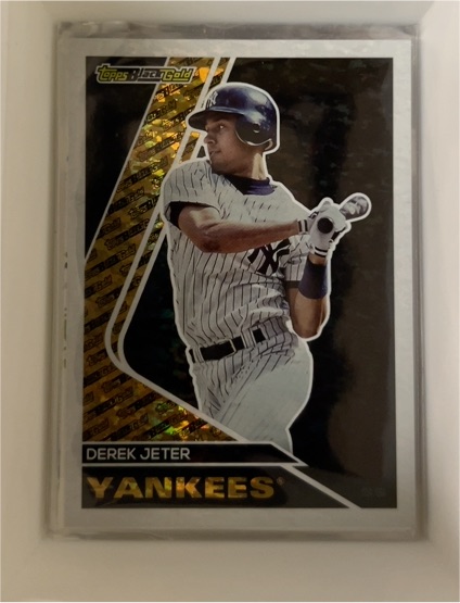2023 Topps Update Black Gold #BG-19 Derek Jeter — front