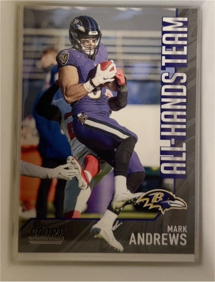 2021 Panini Score #AH2 Mark Andrews — front