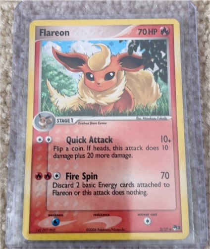 2006 Pokémon POP Series 3 #2 Flareon — front