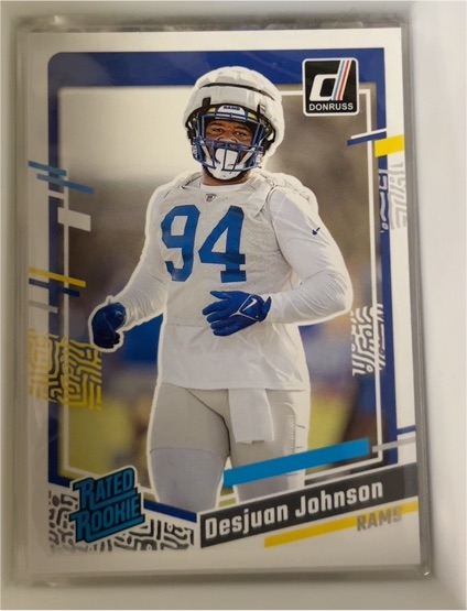 2023 Donruss #356 Desjuan Johnson — front